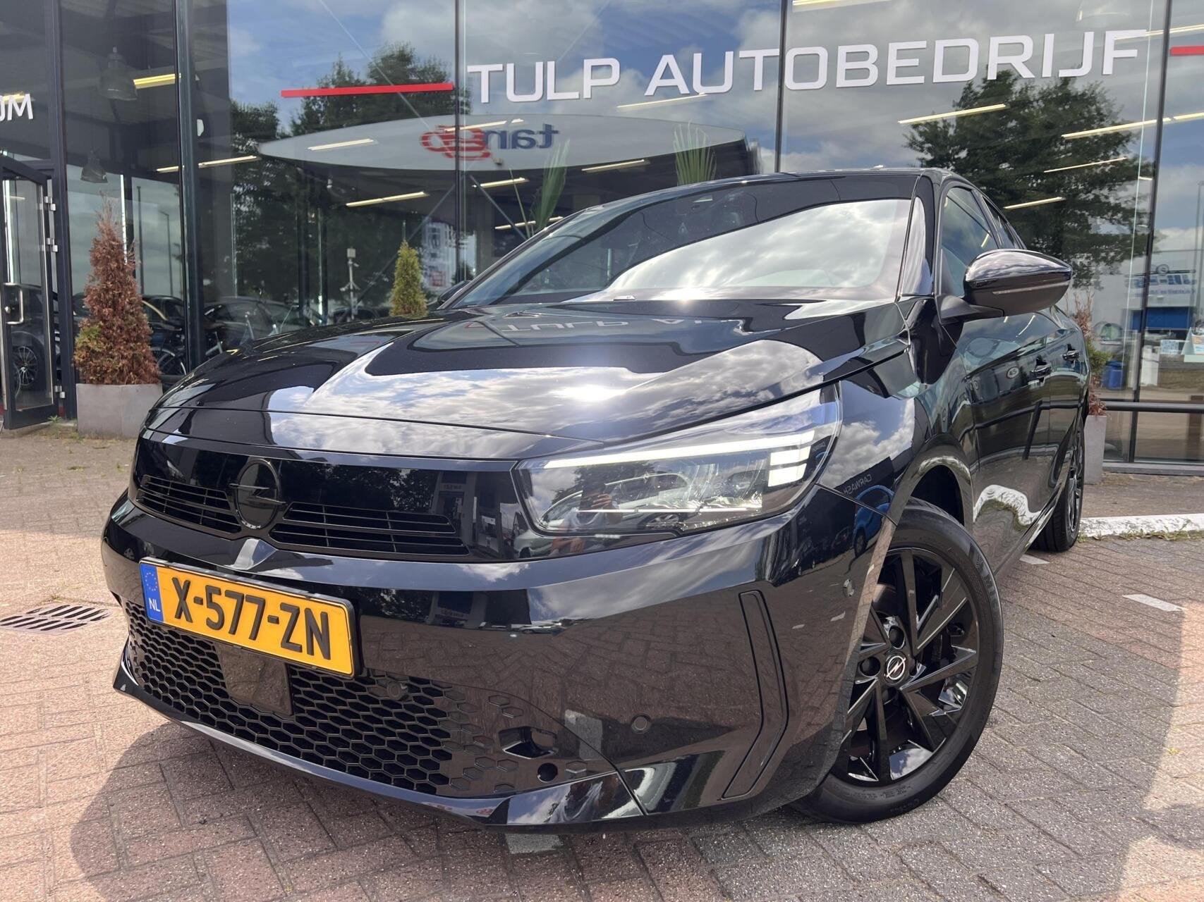 Opel Corsa 1.2 Turbo GS Airco Clima Cruise NAV PDC LED, Auto's, Voorwielaandrijving, Parkeersensor, 101 pk, Gebruikt