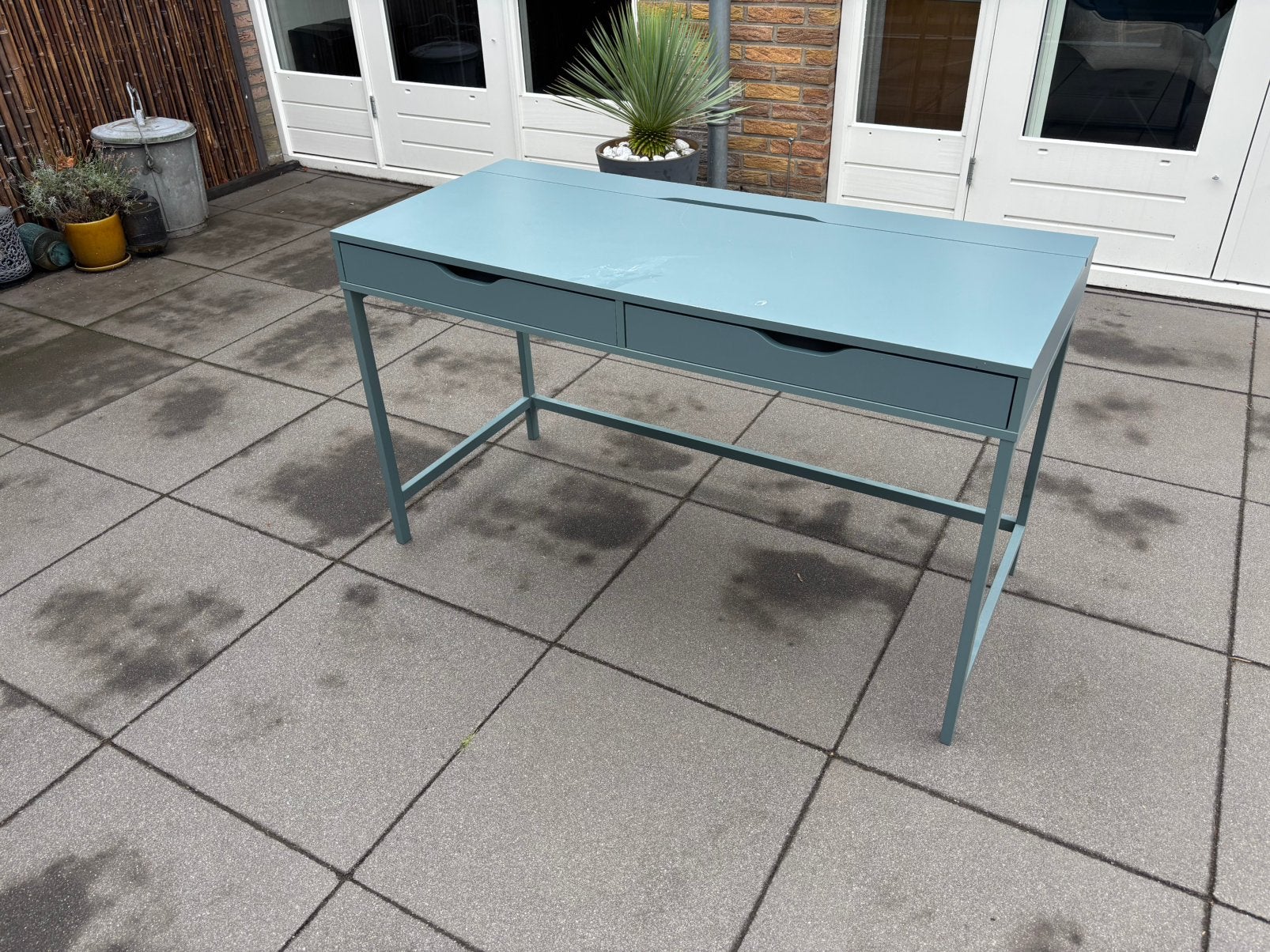 Bureau alex ikea, Ophalen, Gebruikt, Rechthoekig, Hout