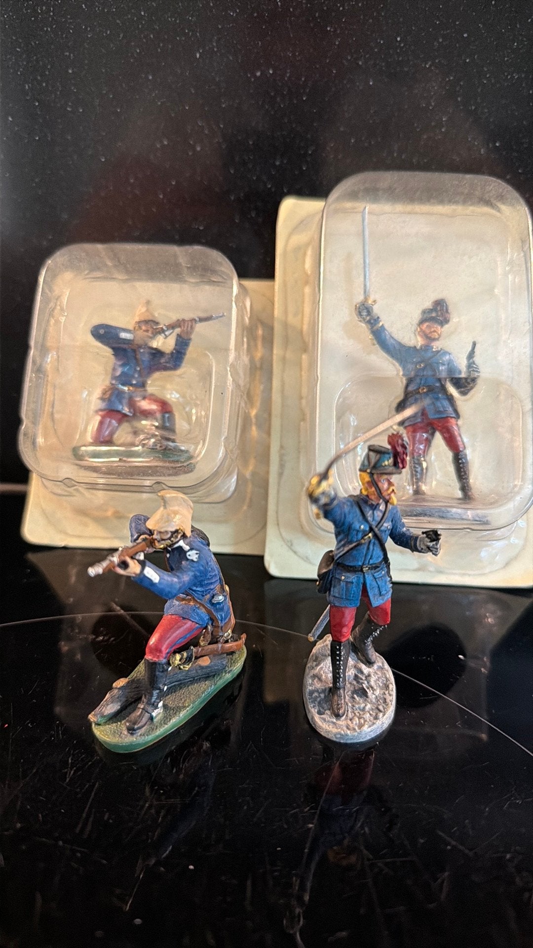 Soldaten W01: Franse dragoons, Ophalen of Verzenden, Zo goed als nieuw