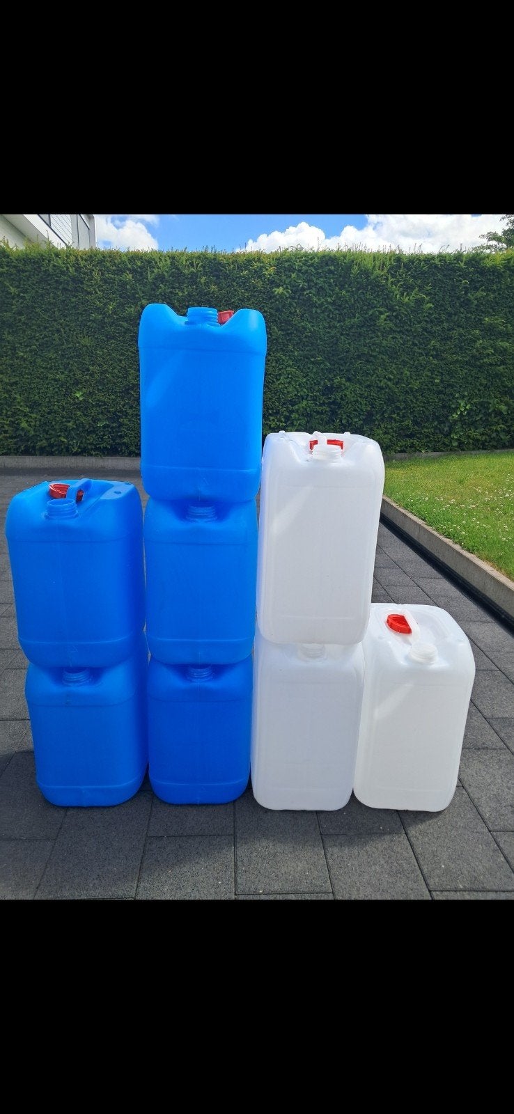 20 liter Jerrycans - Schoon, Droog, Stapelbaar, UN-gekeurd, Ophalen of Verzenden
