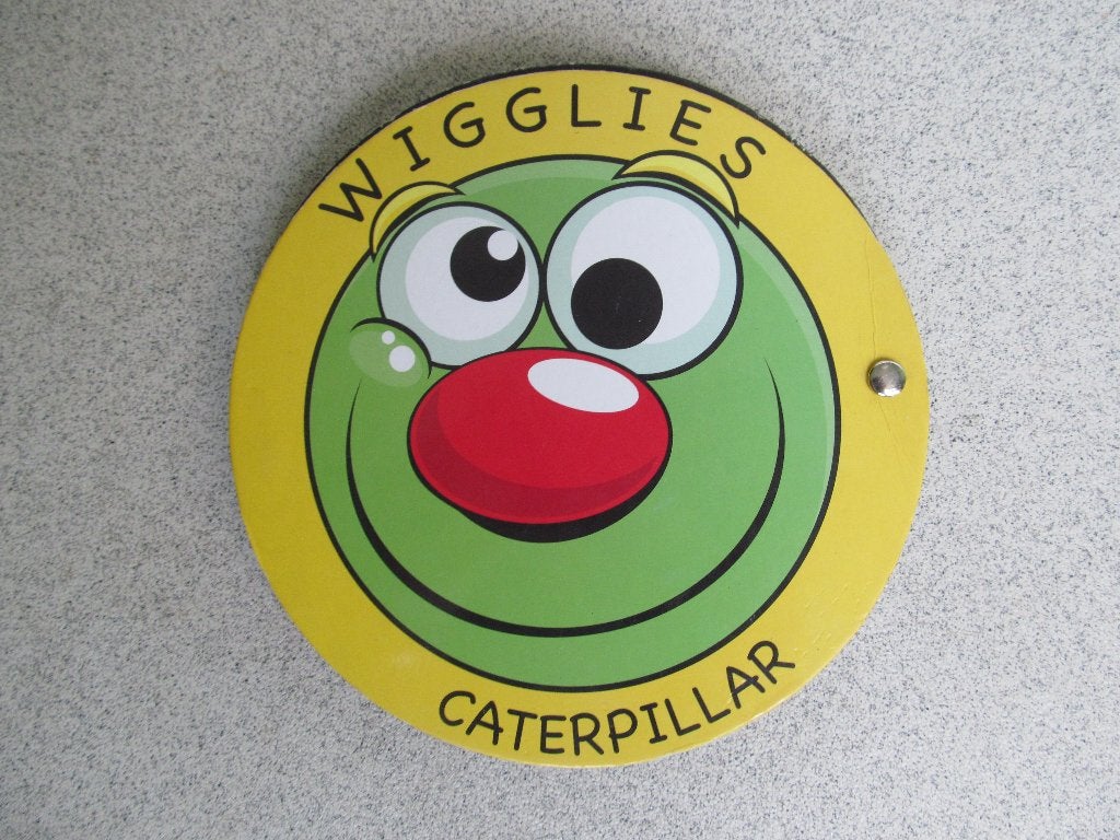 Wiebelende rups / Wigglies Caterpillar, Ophalen of Verzenden, Gelezen, Uitklap-, Voel- of Ontdekboek
