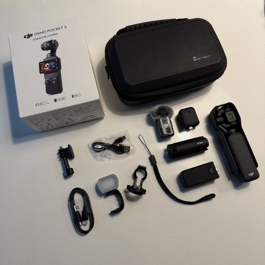 DJI Osmo Pocket 3 Creator Combo volledige set, Ophalen, Zo goed als nieuw, Overige merken