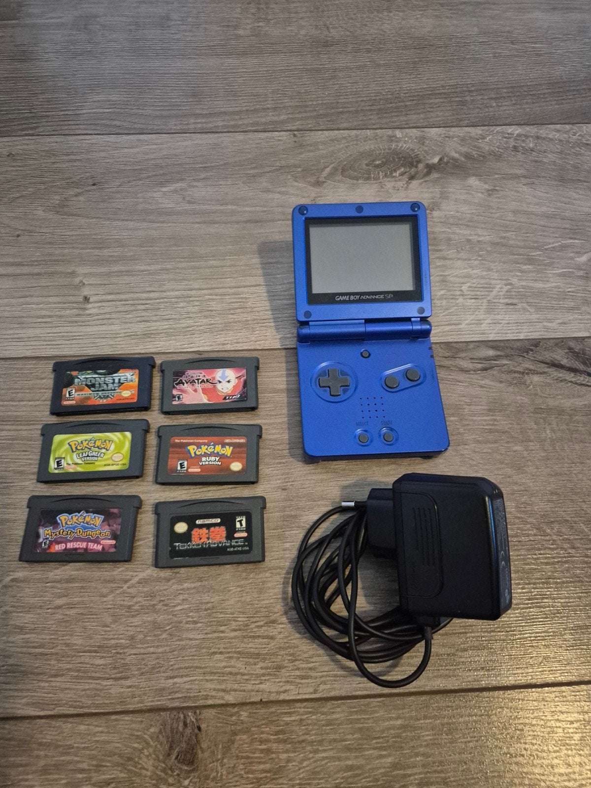 Nintendo GameBoy Advance SP Blauw met Oplader, Spelcomputers en Games, Spelcomputers | Nintendo Game Boy, Ophalen of Verzenden