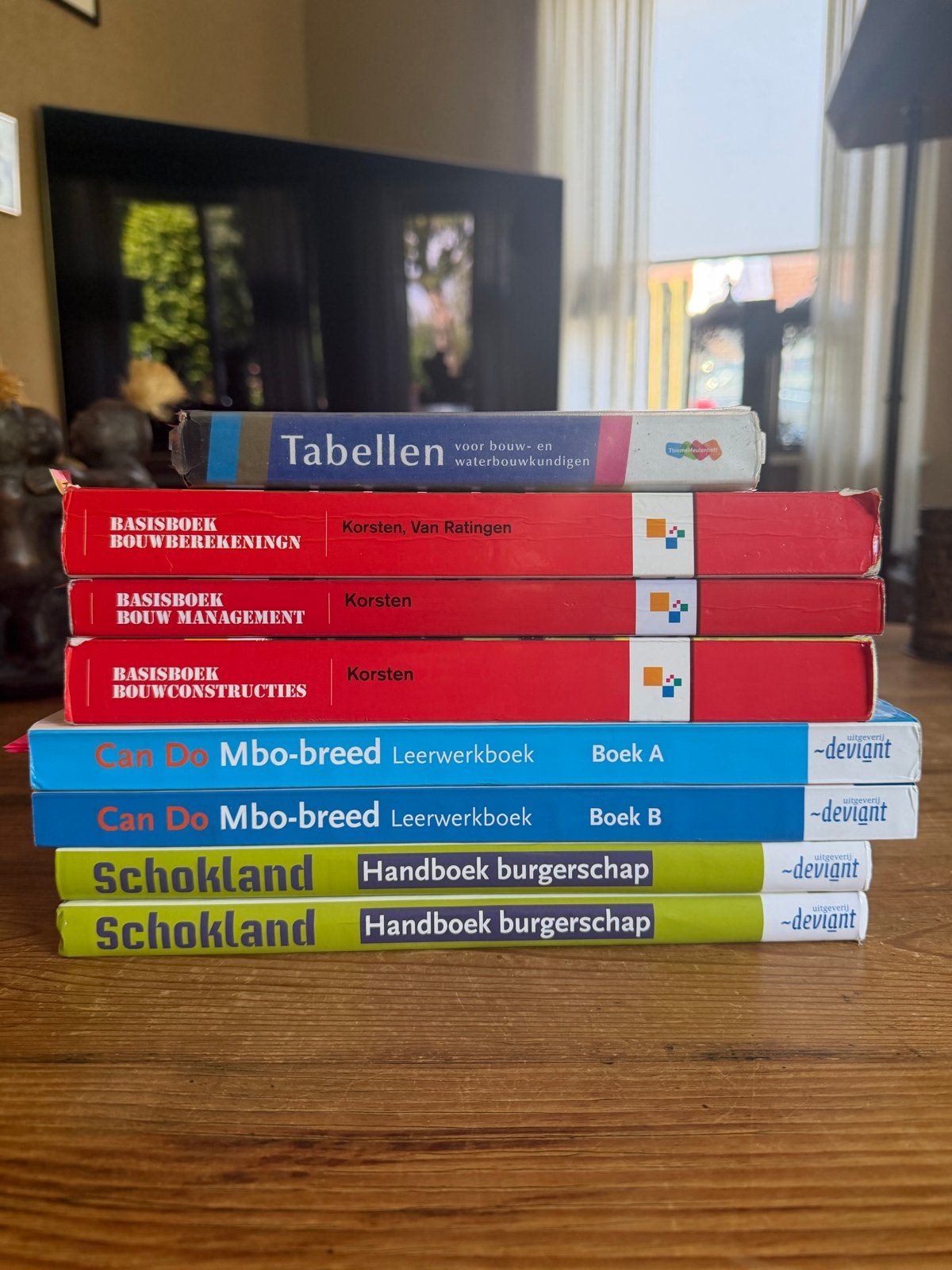 2e hands MBO Bouwkunde Boeken - Compleet Pakket, Boeken, Gelezen, Diverse auteurs, Ophalen of Verzenden, MBO