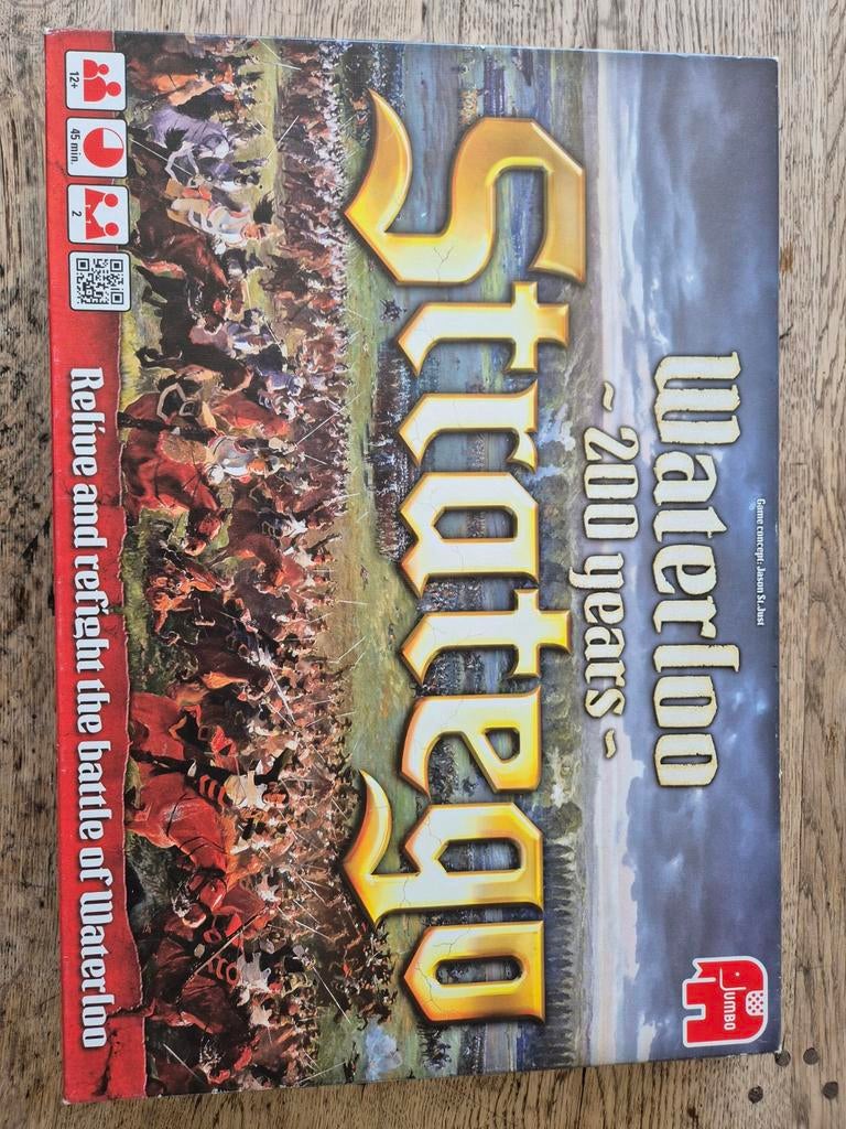 Stratego Waterloo - als nieuw, 12+, Een of twee spelers, Ophalen of Verzenden, Zo goed als nieuw, Jumbo