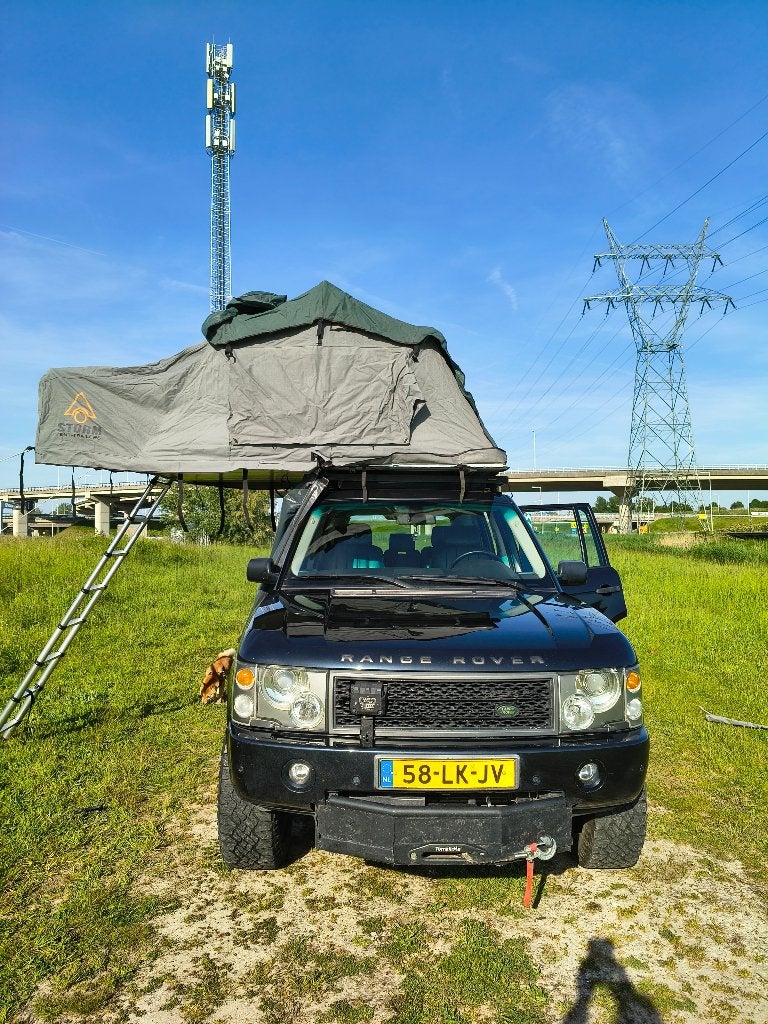 Land Rover Range Rover 4.4 V8 SE 286pk Aut 2003 Blauw, Auto's, Automaat, 8 cilinders, Blauw, Particulier