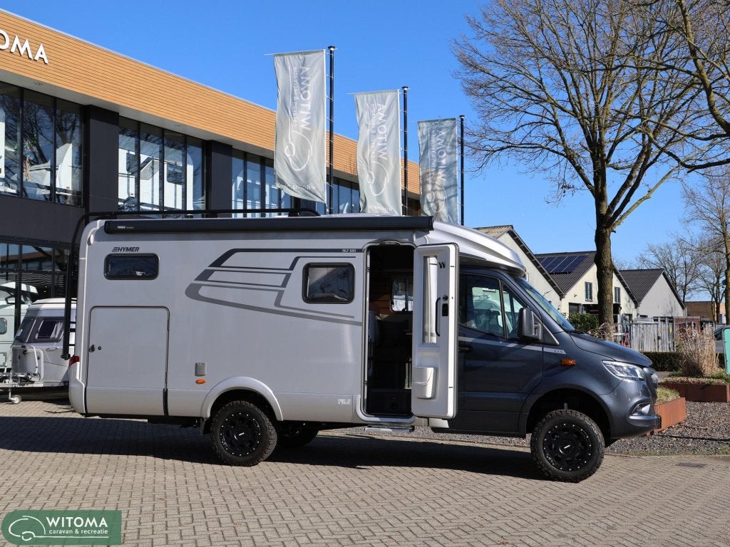 HYMER ML-T 580 4x4 camper MLT Witoma 50 jaar jubileum aanbod, Automaat, Luifel, Ringverwarming, 6 tot 7 meter