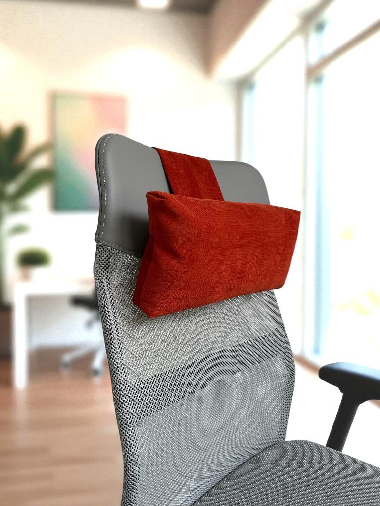 Nieuw nekkussen bureaustoel hoofdsteun fauteuil sta op stoel, Ophalen, N, N, Rond
