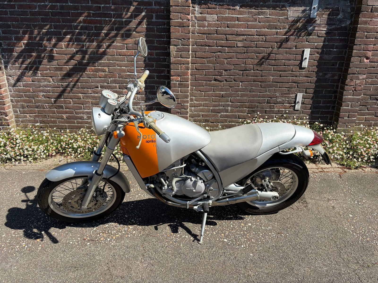 Aprillia Moto 6.5, Motoren, Motoren | Aprilia, Particulier, Toermotor, 12 t/m 35 kW, 1 cilinder, Minimaal motorrijbewijs A2, Handgeschakeld
