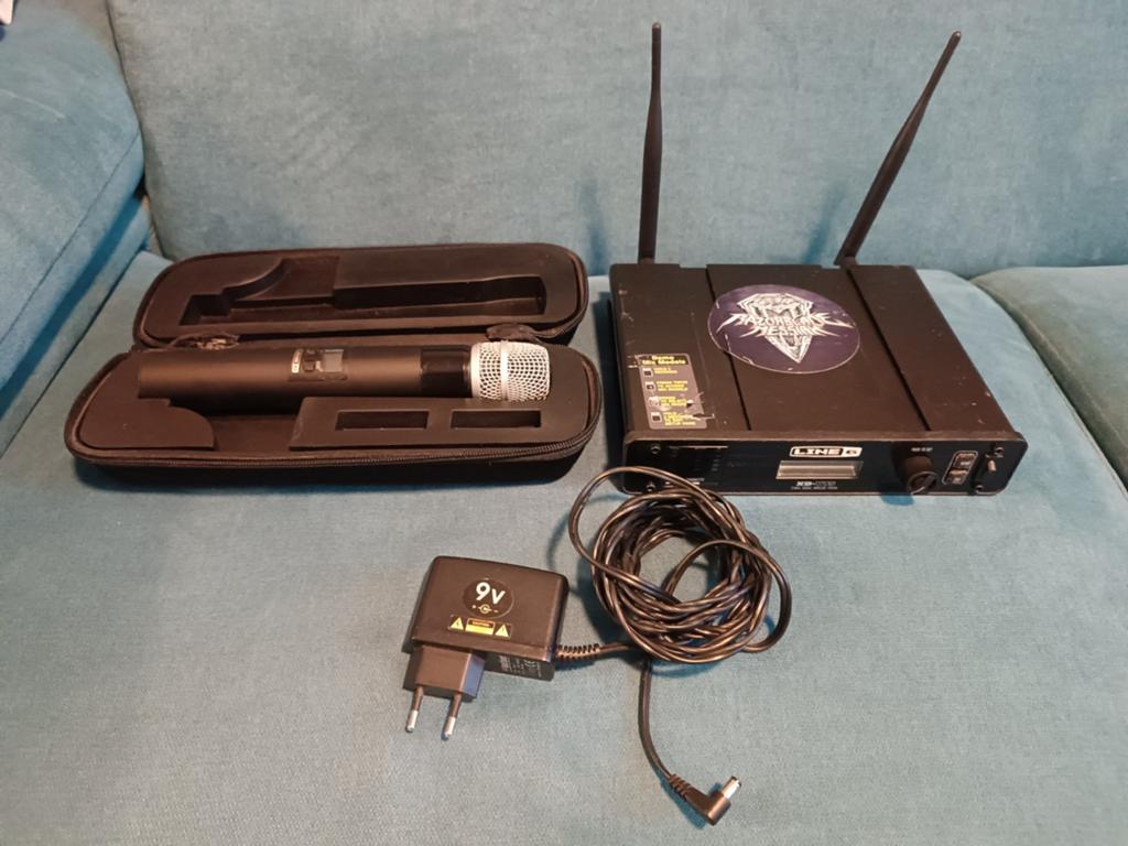 Line6 XD-V75 digitaal draadloos microfoon systeem, Ophalen of Verzenden, Gebruikt, Zangmicrofoon, Draadloos