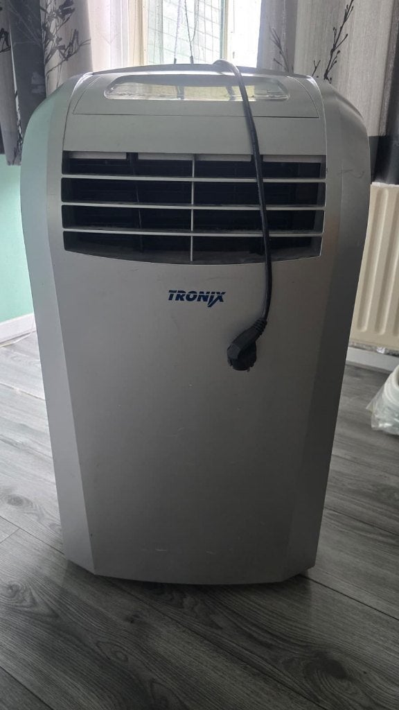 Tronix Mobiele Airco incl. afvoerslang - 2.6kW, Ophalen, Minder dan 60 m³, Timer, 3 snelheden of meer