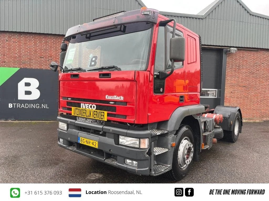 Iveco Eurotech 440.38 - 1st Holland owner - !188.000KM! - Ma, Auto's, Euro 2, Achterwielaandrijving, Iveco, Origineel Nederlands