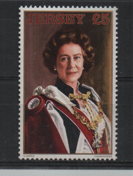 C525 Jersey 313 postfris Queen, Postzegels en Munten, Postzegels | Europa | UK, Verzenden, Postfris