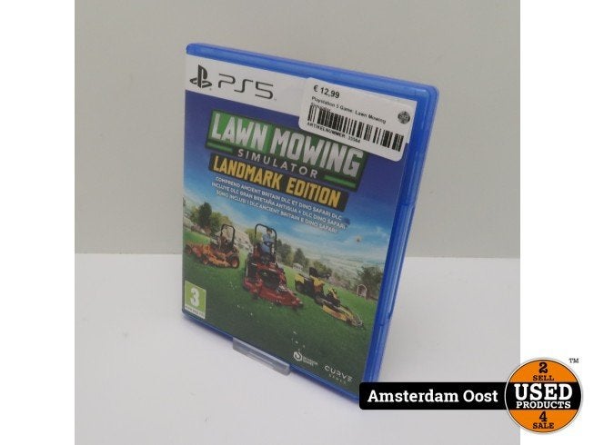 Playstation 5 Game: Lawn Mowing Simulator, Playstation, Zo goed als nieuw, Support@playstation.com, 2207 Bridgepointe Parkway
San Mateo, CA 94404
United States