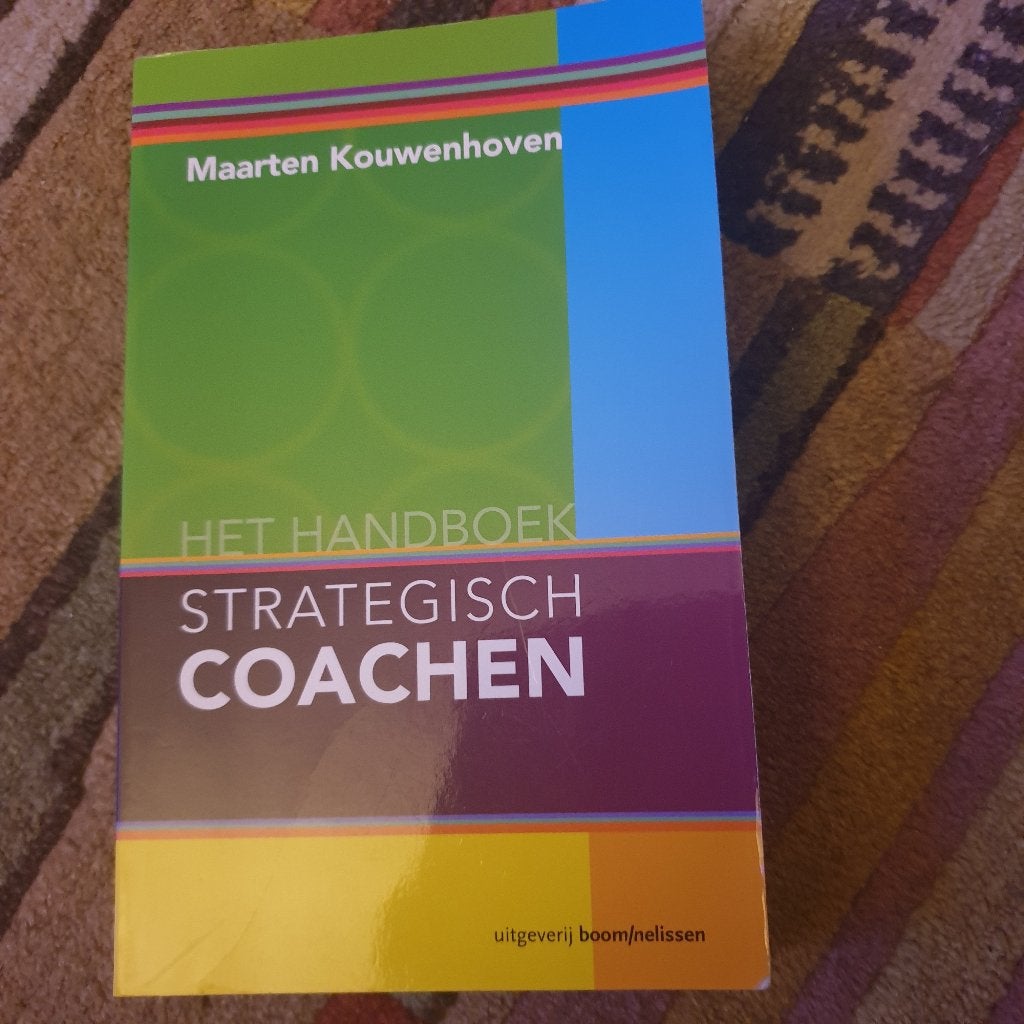 Strategisch coachen, Ophalen of Verzenden, Gelezen, Maarten Kouwenhoven