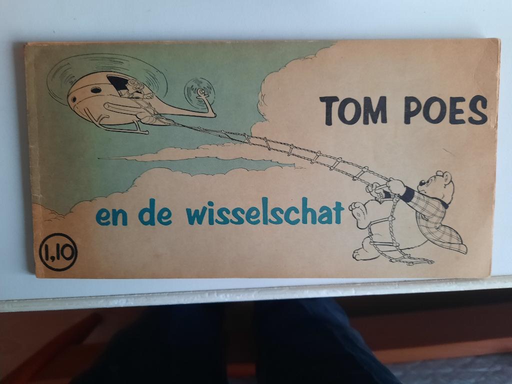 Tom Poes en de wisselschat, Eén stripboek, Ophalen of Verzenden, Gelezen
