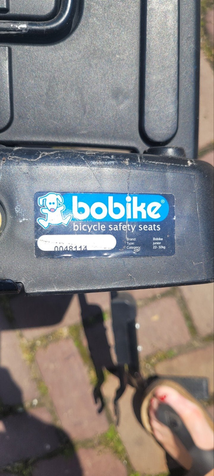 Bobike kinderzitje achter, Fietsen en Brommers, Ophalen, Gebruikt