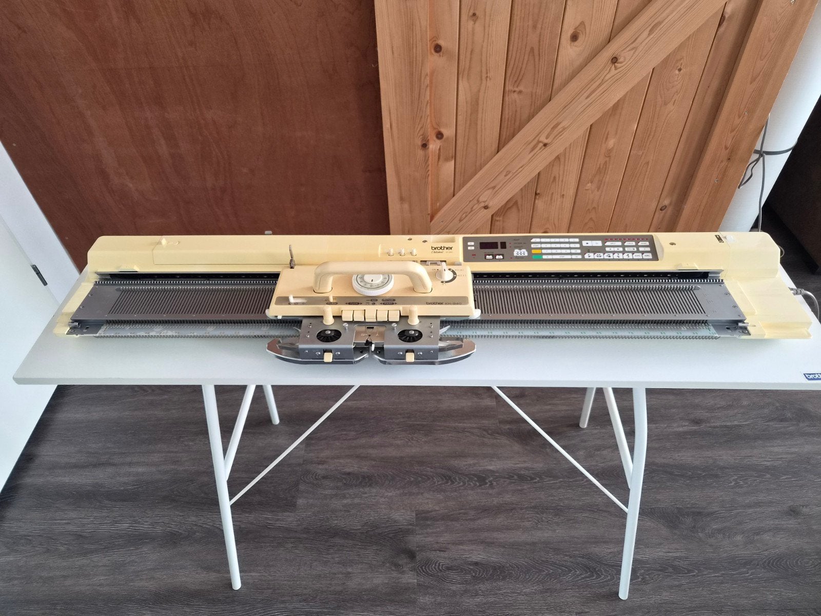 Brother brei machine KH-940, Hobby en Vrije tijd, Ophalen, Gebruikt, Breien, Machine