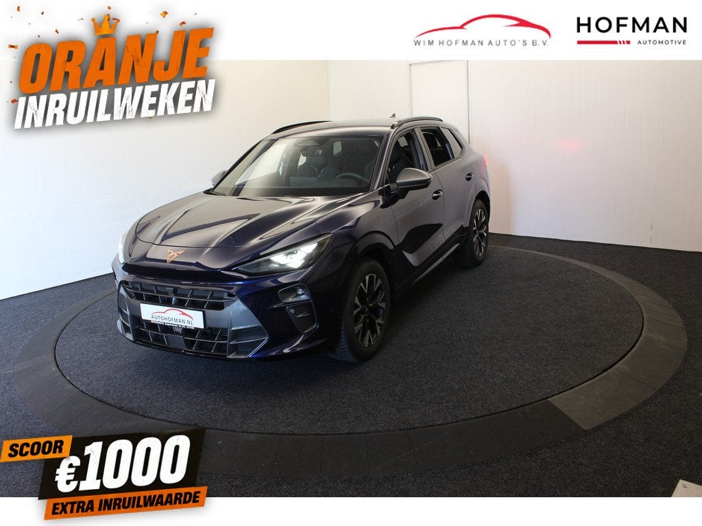 CUPRA Terramar 1.5 eTSI Mem-Seats Stoel+Stuur Ver El aklep V, Auto's, Cupra, 1798 kg, Terramar, 150 pk, Blauw