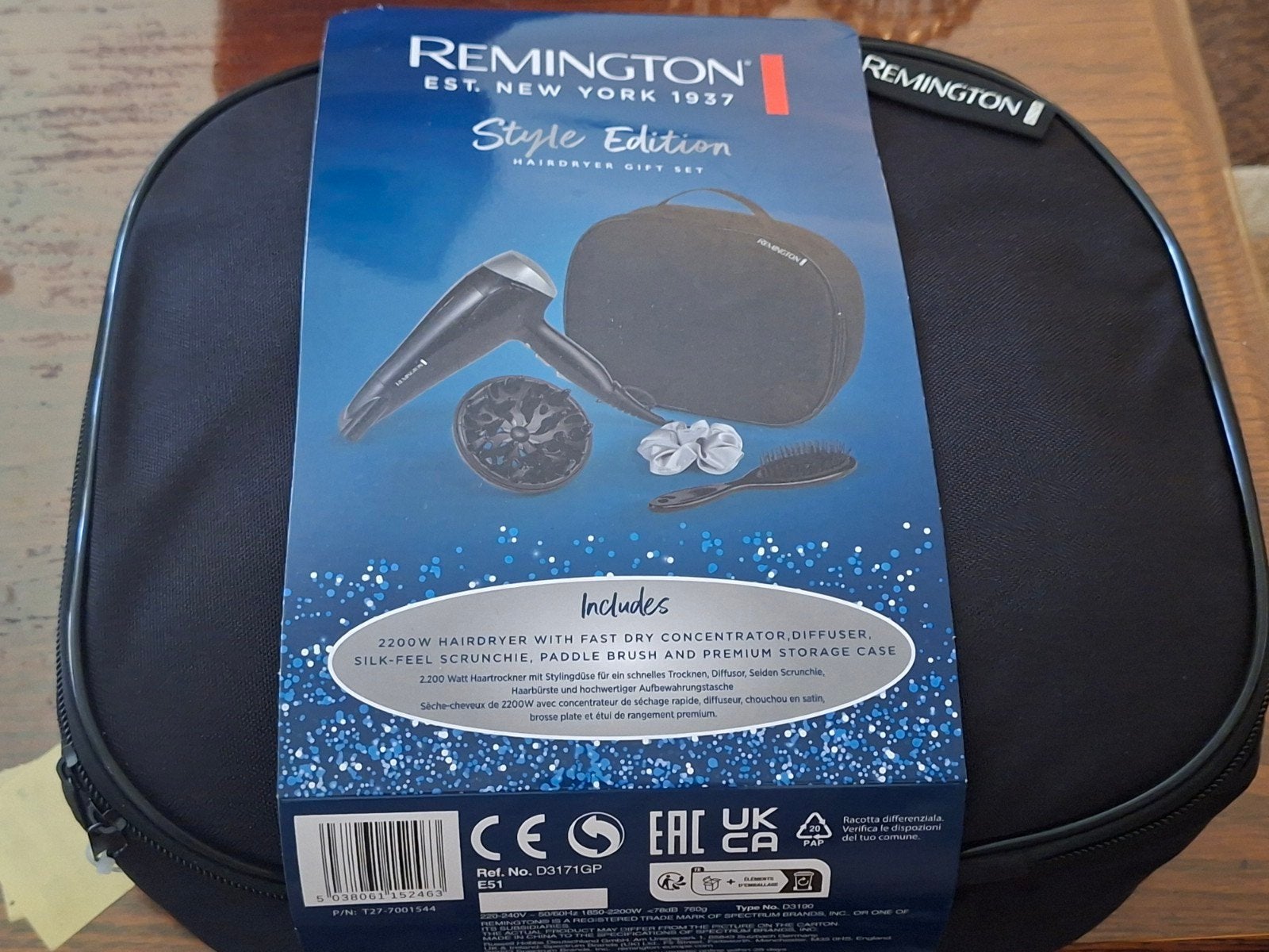 Remington Style Edition Föhn Cadeauset - Nieuw, Sieraden, Tassen en Uiterlijk, Ophalen, Nieuw, Föhn of Haardroger