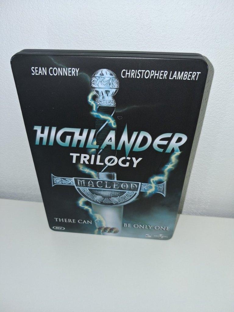 DVD TRILOGY HIGHLANDER SEAN CONNERY CHRISTOPHER LAMBERT, Alle leeftijden, Verzenden, Zo goed als nieuw, Fantasy