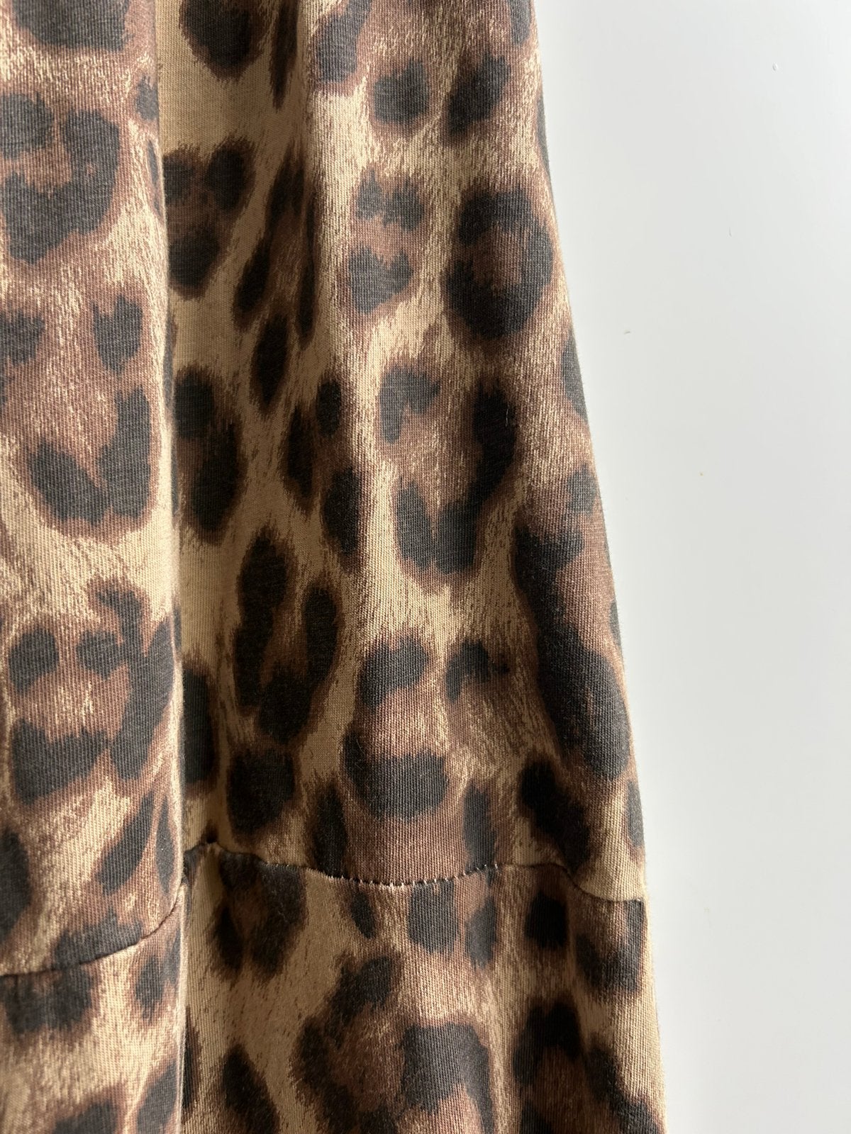 LUMINA lange leopard rok mt TU, Prato, Italie, Verzenden, Nieuw, Onder de knie