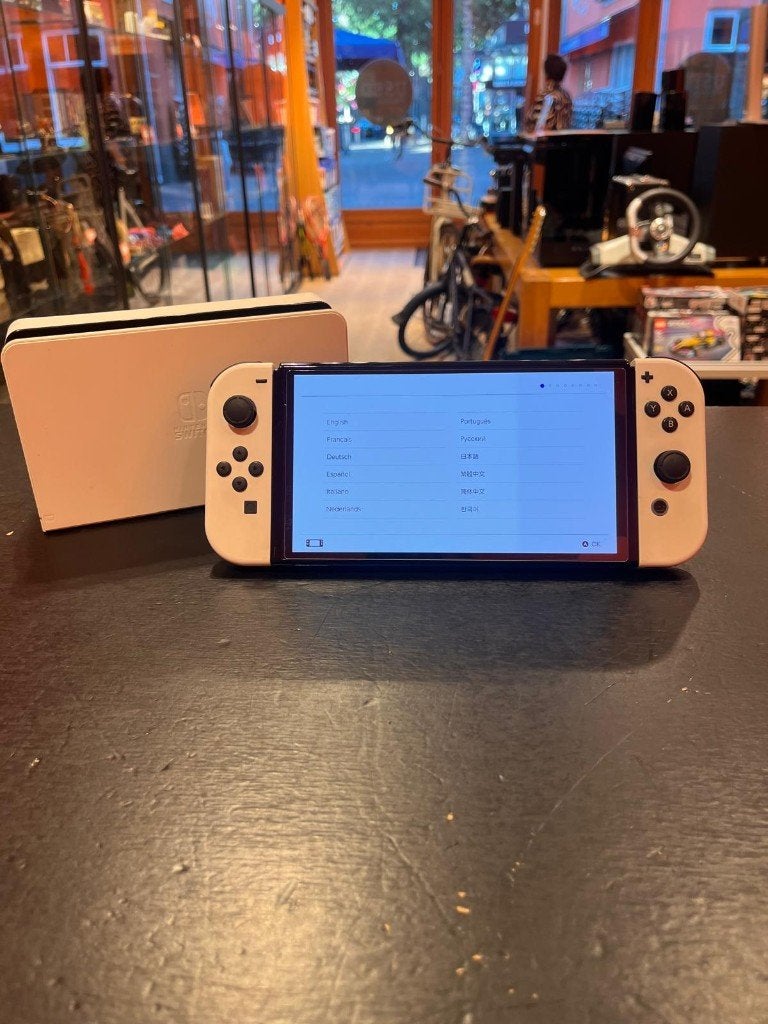 Nintendo Switch OLED 64GB |  Wit | Nieuwstaat