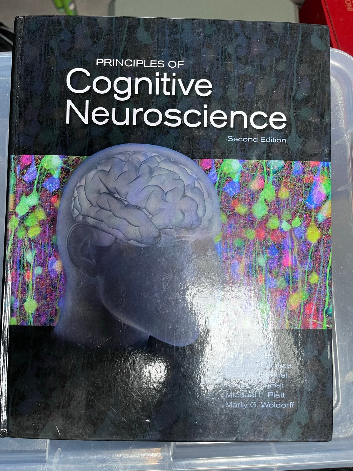 Principles of Cognitive Neuroscience - Tweede Editie, Boeken, Ophalen of Verzenden, Beta, Zo goed als nieuw, WO