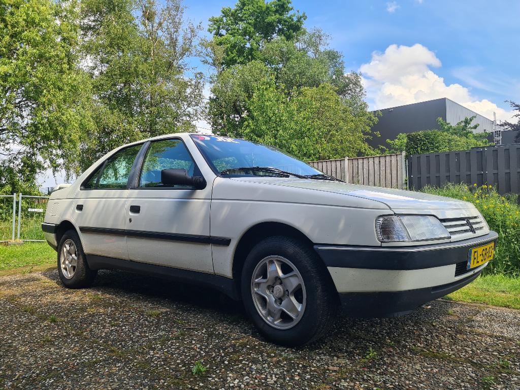 Peugeot 405 1.6 GL AUT U9 1992 Wit, 514 kg, Wit, Origineel Nederlands, 1200 kg
