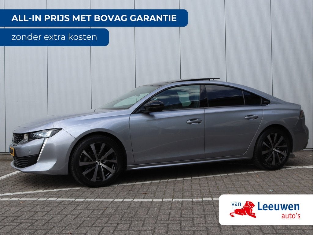 Peugeot 508 1.6 PureTech GT Line | 180PK | Pano | ACC | Foca, Auto's, Peugeot, Gebruikt, 4 cilinders, Leder en Stof, Origineel Nederlands