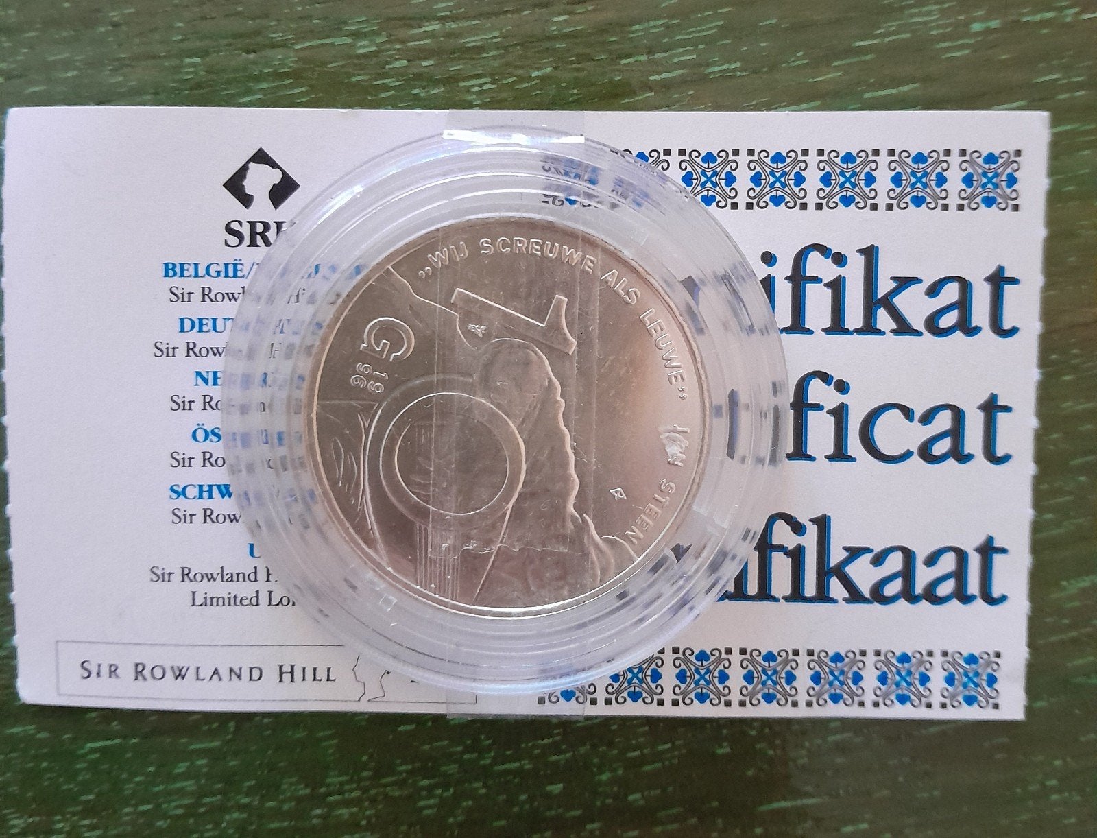 Zilveren 10 Gulden Jan Steen 1996 (15 gram), Koningin Beatrix, Zilver, Ophalen of Verzenden, Losse munt