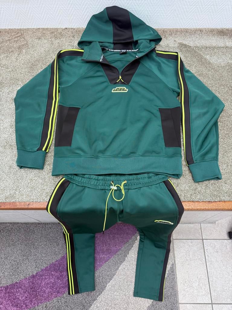 Black Bananas Trainingspak Maat M, Ophalen, Maat 48/50 (M), Zo goed als nieuw, Groen