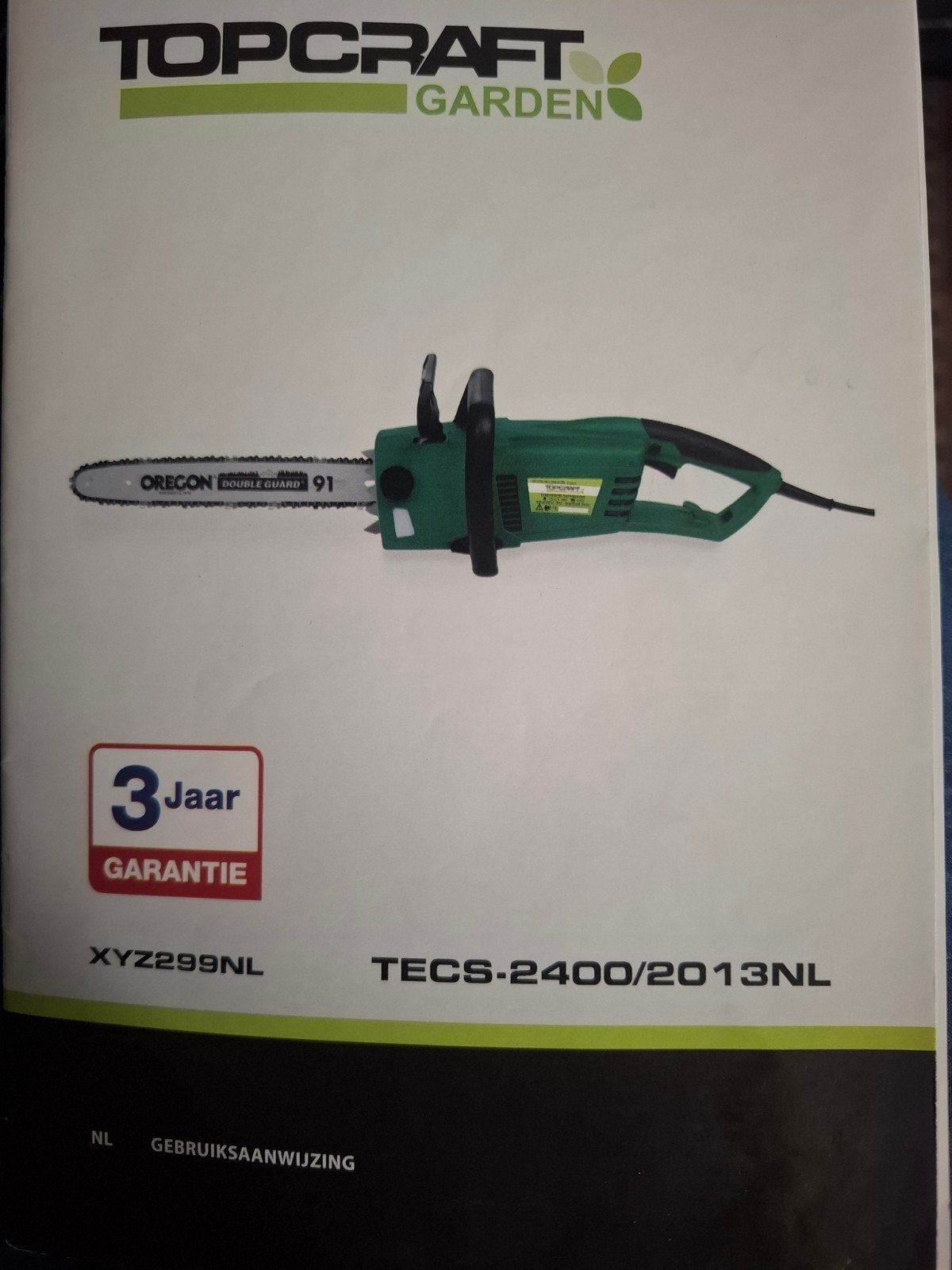 Elektrische kettingzaag TOPCRAFT, Ophalen of Verzenden, Zo goed als nieuw, Topcraft Garden
