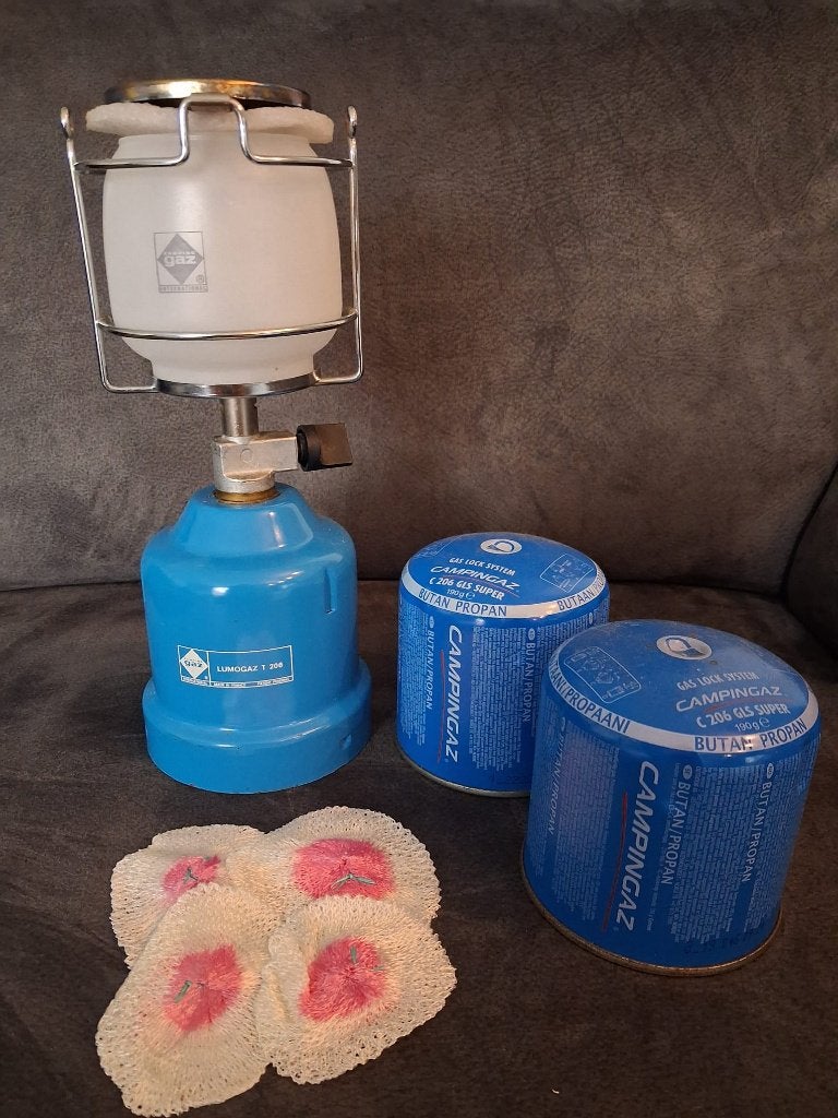 CAMPING GAZLAMP, LUMOGAZ T206, Ophalen