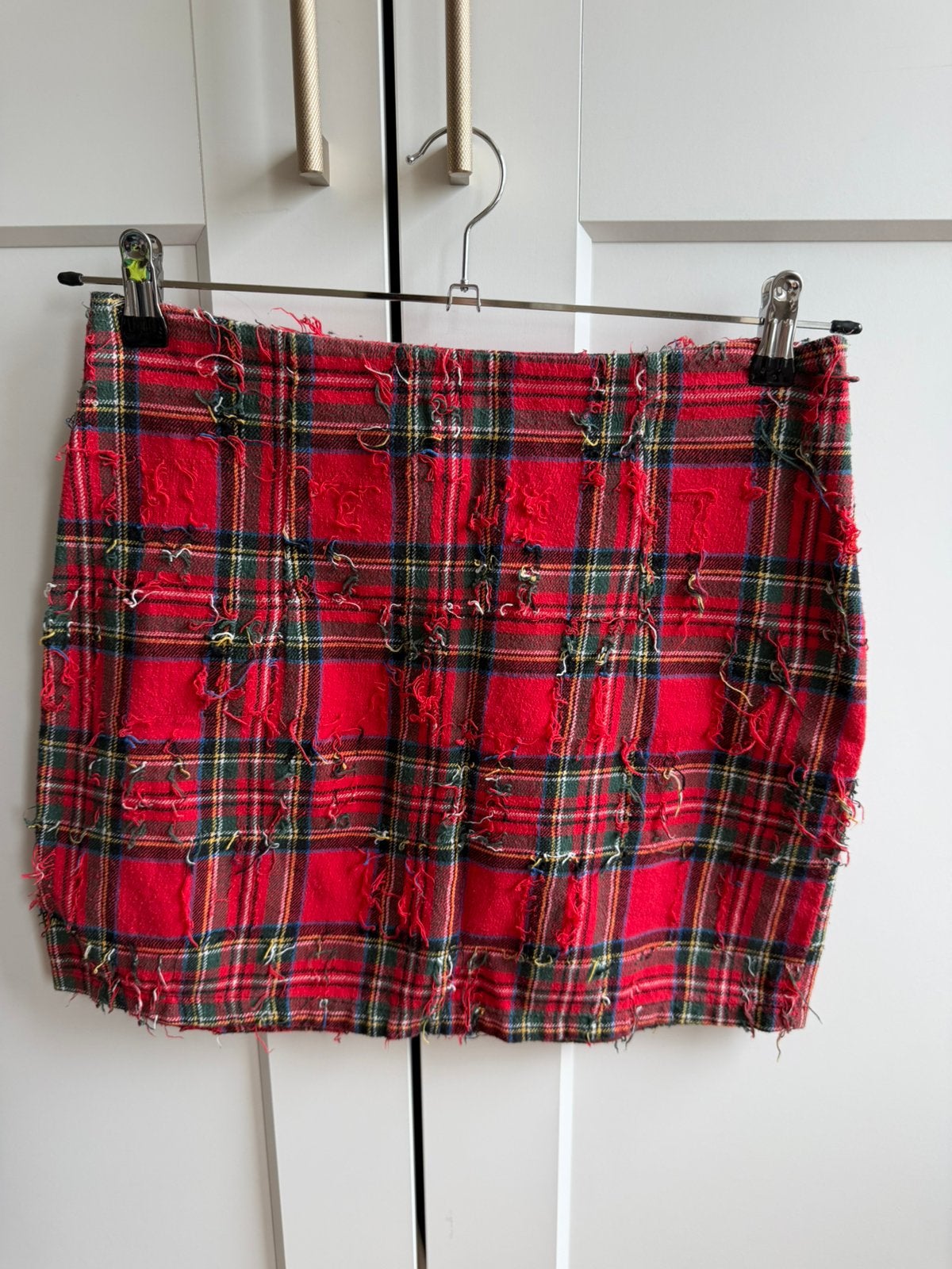 Geruite rok - Rood - Most wanted - S, Ophalen of Verzenden, Zo goed als nieuw, Maat 36 (S), Boven de knie