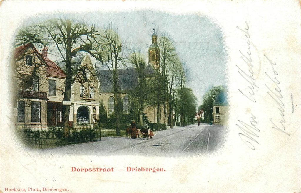 701-372-041 Driebergen Dorpsstraat, Ophalen of Verzenden, Voor 1920, Utrecht