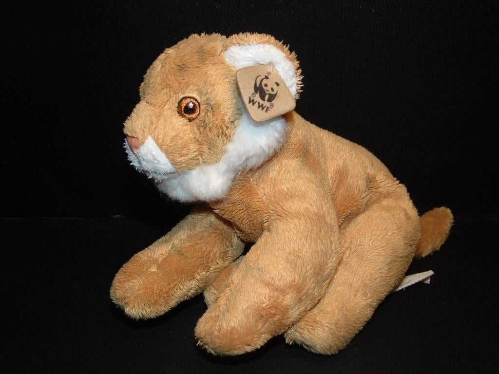 WWF WERELDNATUURFONDS LEEUW WELP ANNA CLUB PLUSH PLUCHE, Ophalen of Verzenden, Nieuw, Overige typen