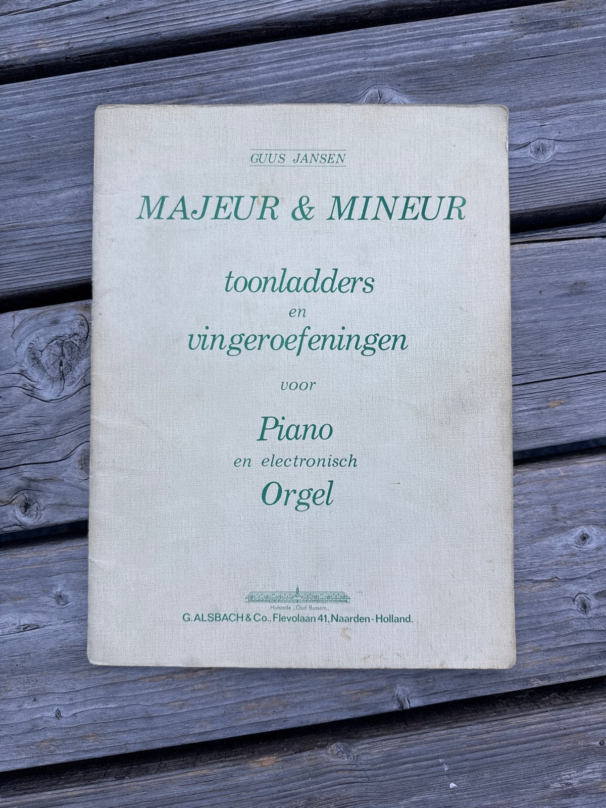 Piano & Orgel Lesboek - Majeur & Mineur (Gebruikt), Ophalen of Verzenden, Gebruikt