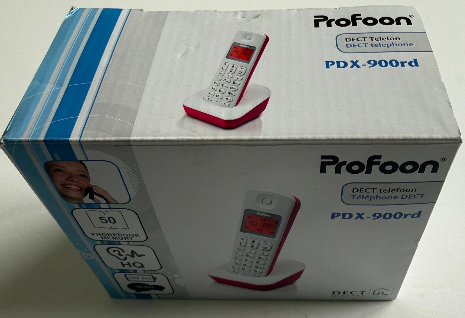 Profoon PDX-900rd DECT telefoon - Nieuw in doos, Ophalen of Verzenden, Zo goed als nieuw, 1 handset