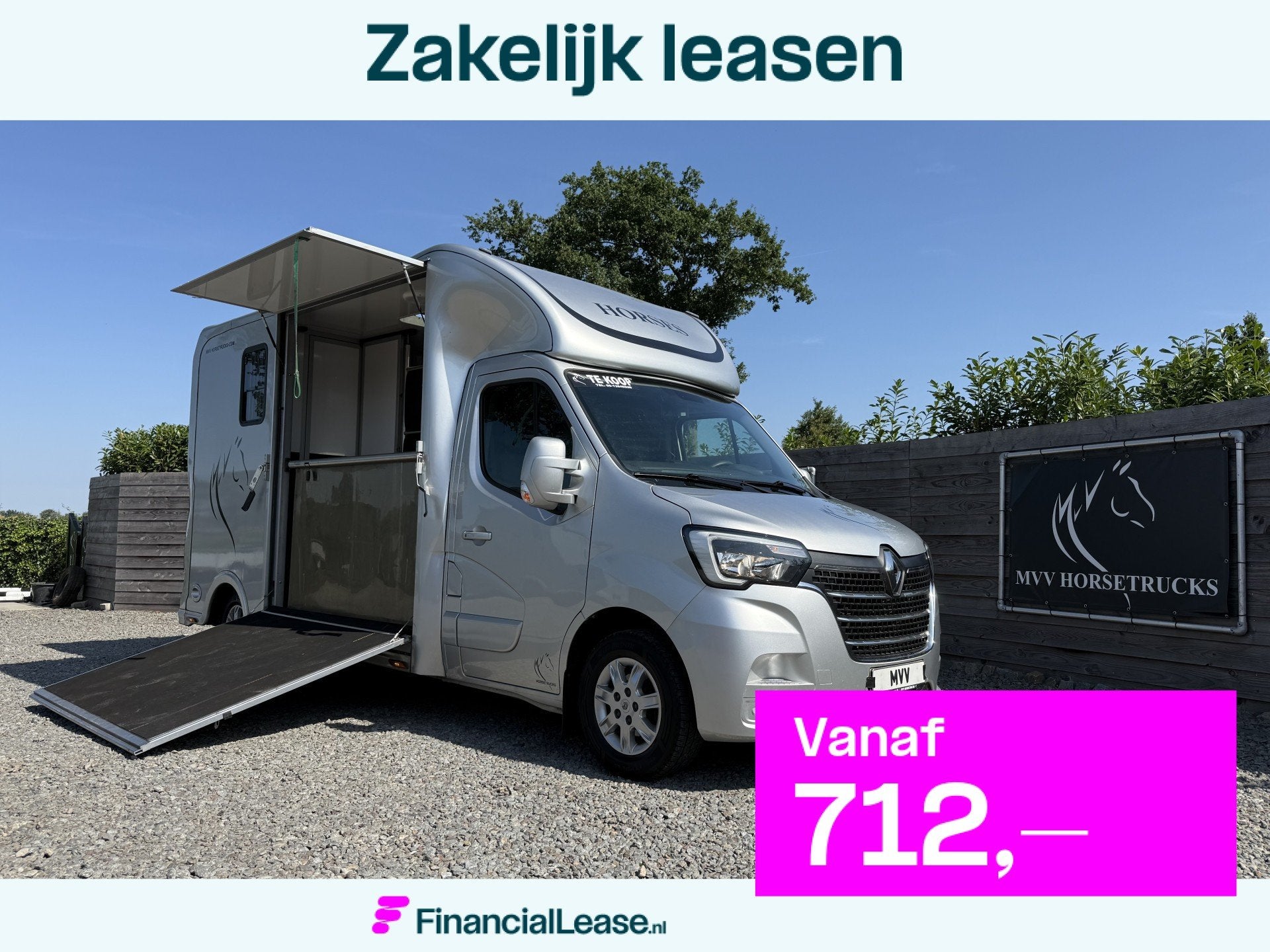 Renault Master | HORSETRUCK | SODIAK | STALLION 3XL | 2021 |, Dieren en Toebehoren, Gebruikt, Overige typen