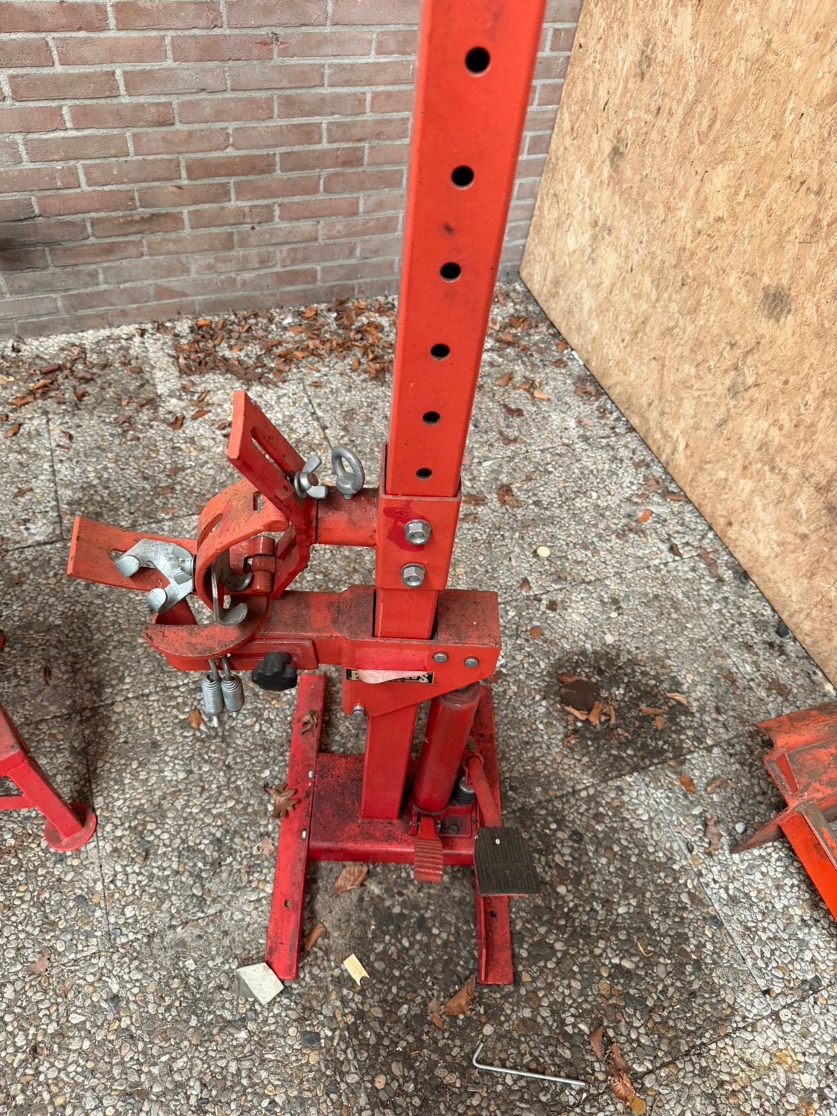 Veren spanner auto schroef veren, Ophalen, Hydraulisch, Garagekrik
