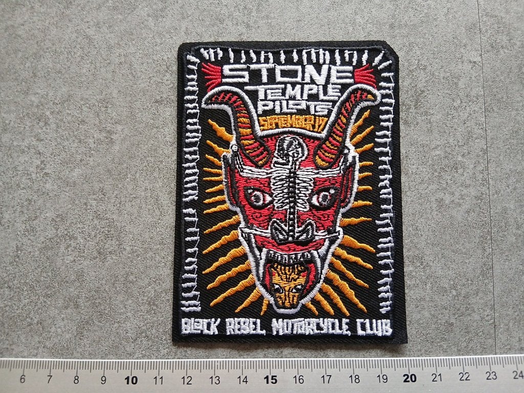 Stone Temple Pilots mooie nieuw patch s391, Ophalen of Verzenden, Nieuw, Kleding