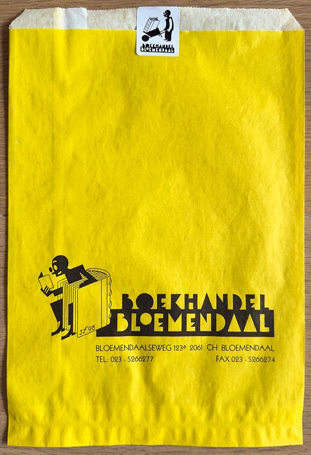 Papieren tas boekhandel Bloemendaal - Joost Swarte, Boeken, Eén stripboek, Ophalen of Verzenden, Nieuw, Joost Swarte