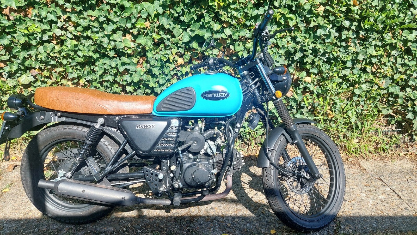 Hanway Raw 50 4T Brommer - Zeer Nette Staat, Lage KM, Fietsen en Brommers, Ophalen of Verzenden, Zo goed als nieuw, Hanway