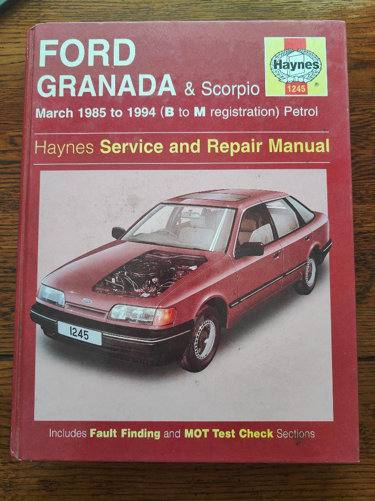Haynes manual Ford Scorpio en Granada 85-94, Auto diversen, Handleidingen en Instructieboekjes, Ophalen of Verzenden
