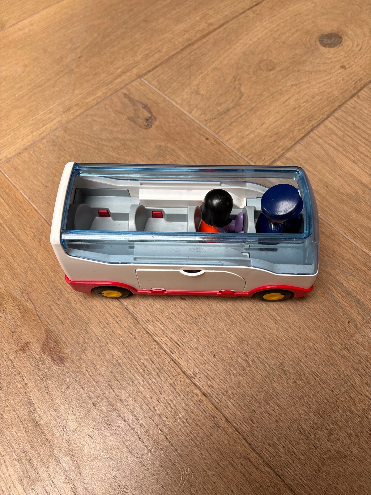 Playmobil bus met figuren, Ophalen of Verzenden, Gebruikt