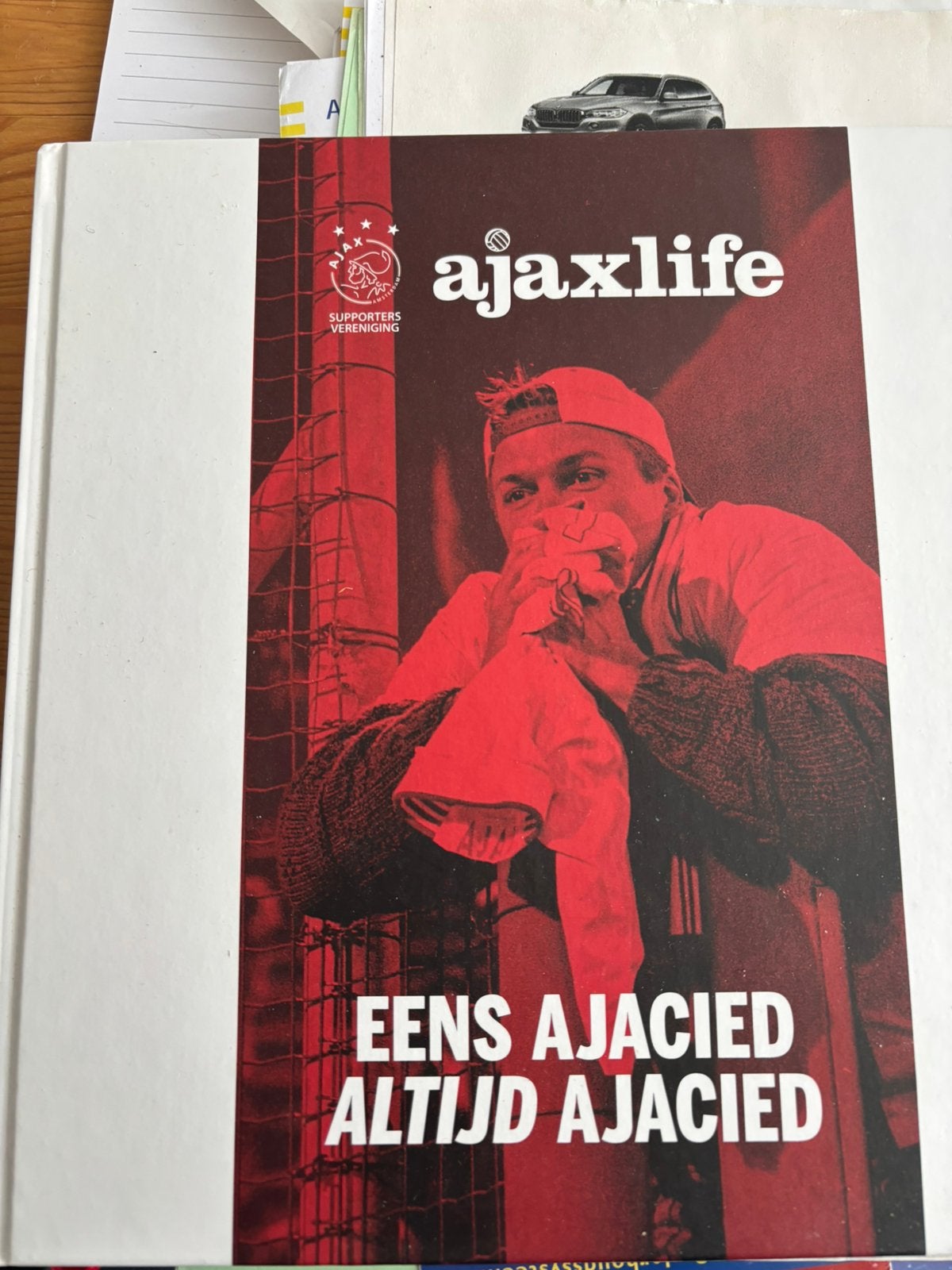 Boek Ajax Eens Ajacied altijd Ajacied, Ophalen, Nieuw, Overige onderwerpen