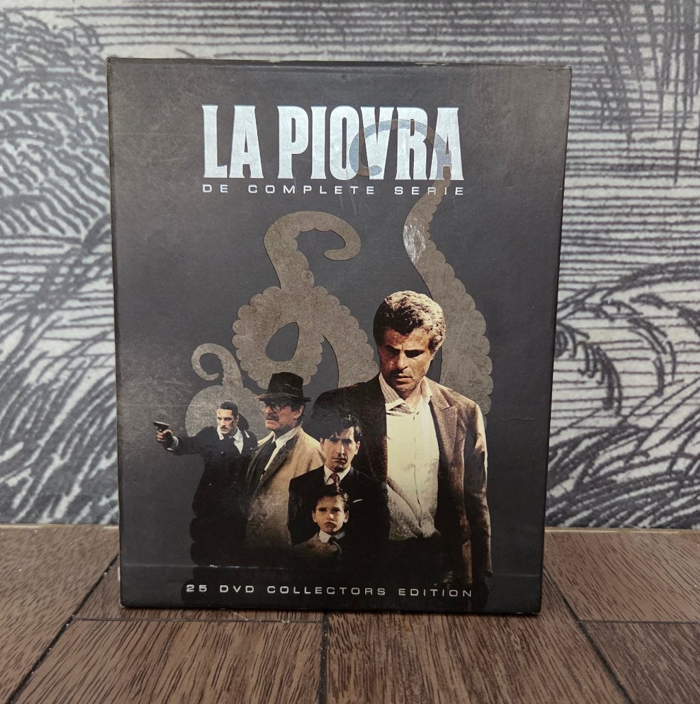 La Piovra - De Complete Serie (25 DVD Collectors Edition), Maffia en Misdaad, Gebruikt, Vanaf 16 jaar, Speciale editie
