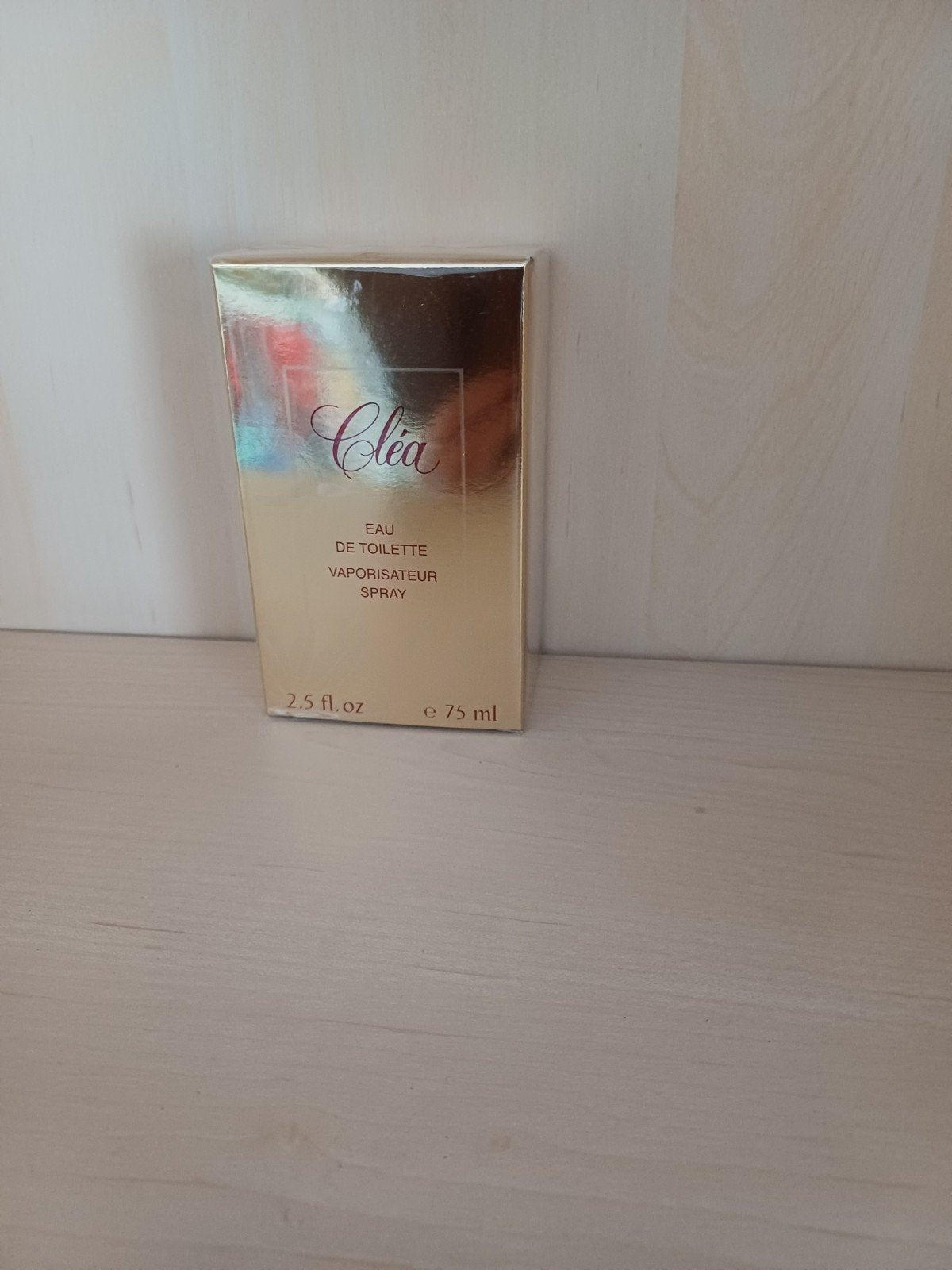 75ml edt Cléa Yves Rocher in doos en cellofaan, Ophalen of Verzenden, Zo goed als nieuw, Parfumfles, Gevuld