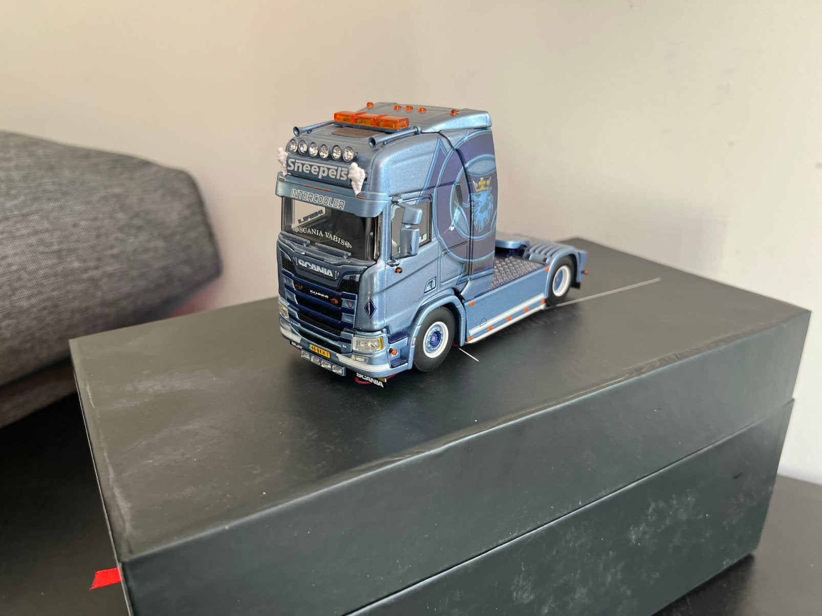Wsi Scania Sneepels Next Gen V8, Ophalen of Verzenden, Zo goed als nieuw, Bus of Vrachtwagen, Wsi